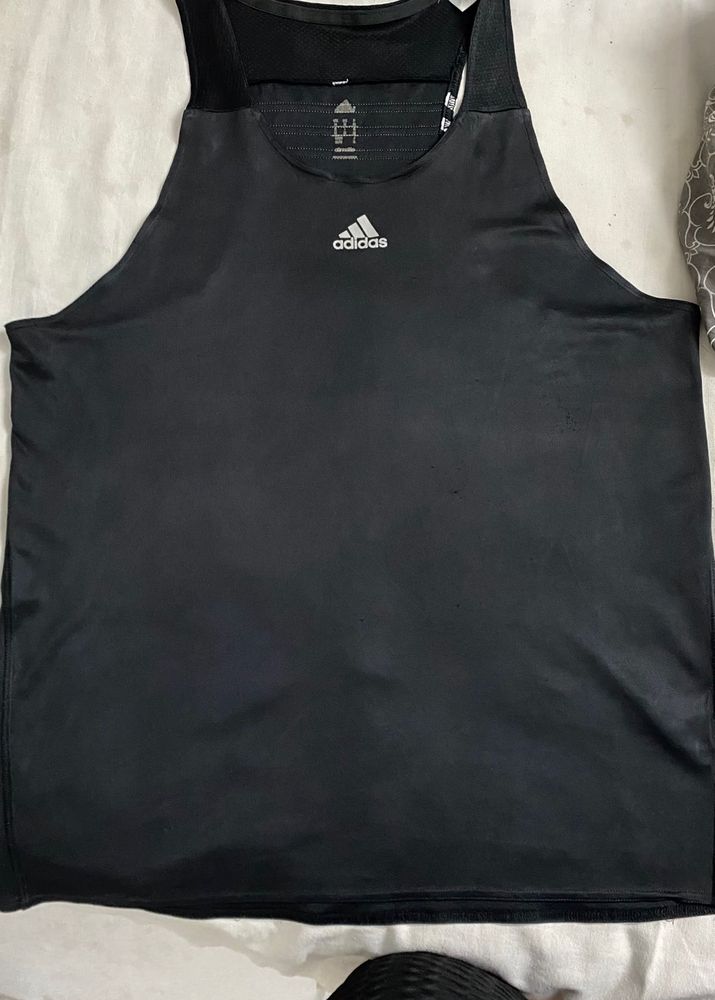 Adidas Black Athletic Tank Top