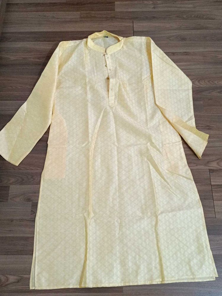Elegant Yellow Kurta