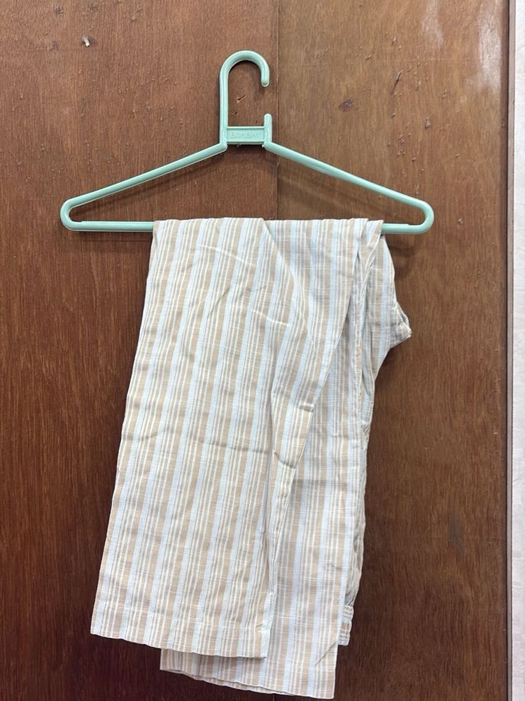 Striped Kurta Set With Pants