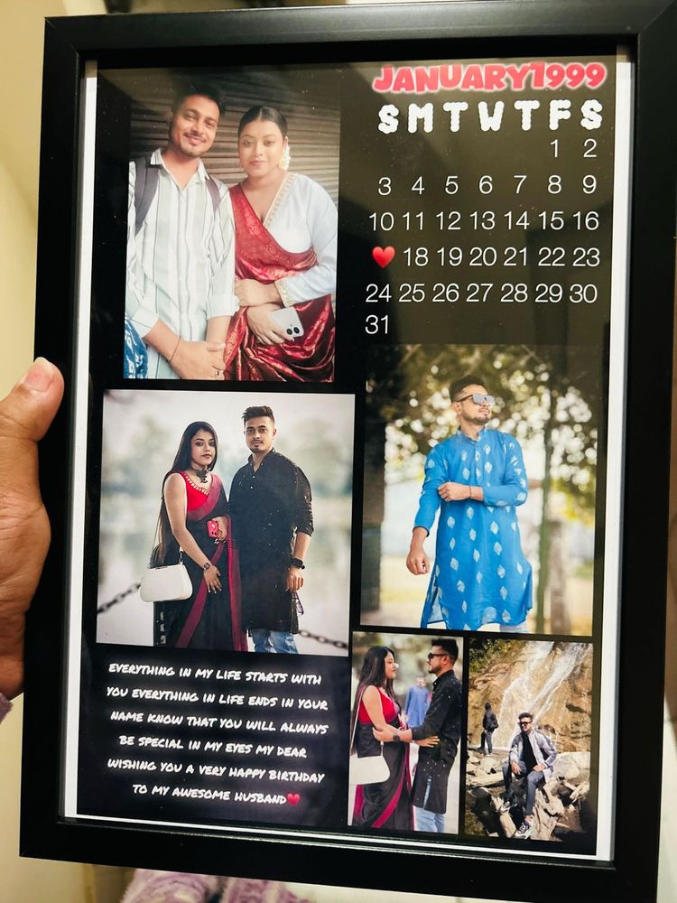 A4 size customized photo frames