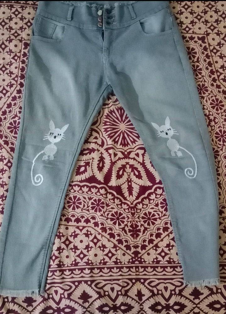 Grey Jeans