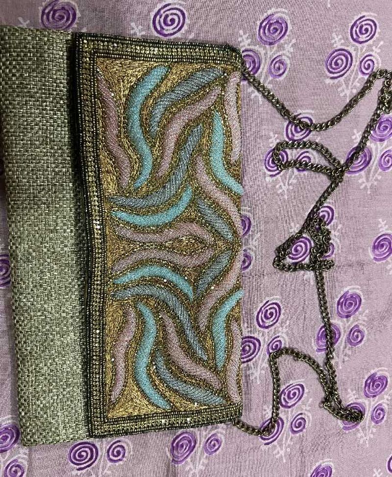 Jute Bead Bag