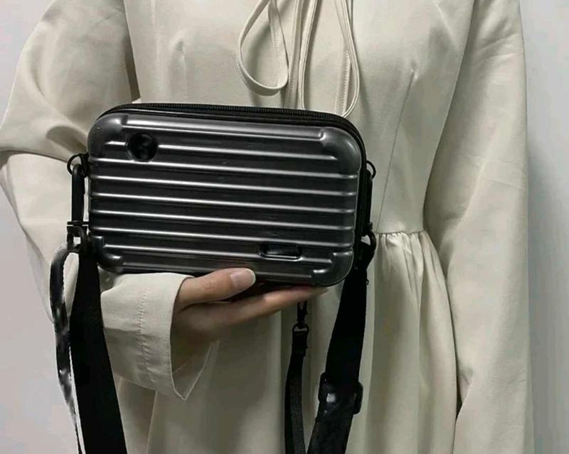Mini Suitcase Crossbody Bag