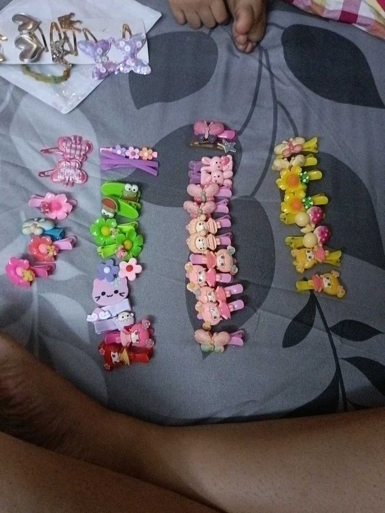 Cute Kids Hair Clip Bundle