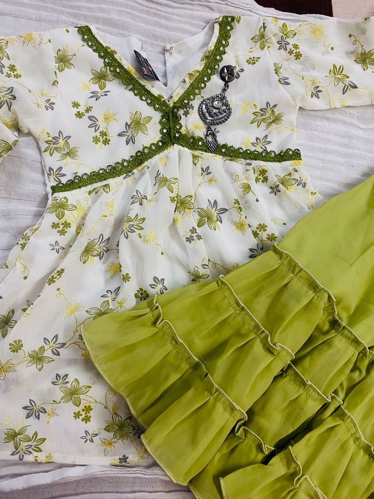 Beautiful Dress For 2 Year Old Baby Girl 💚