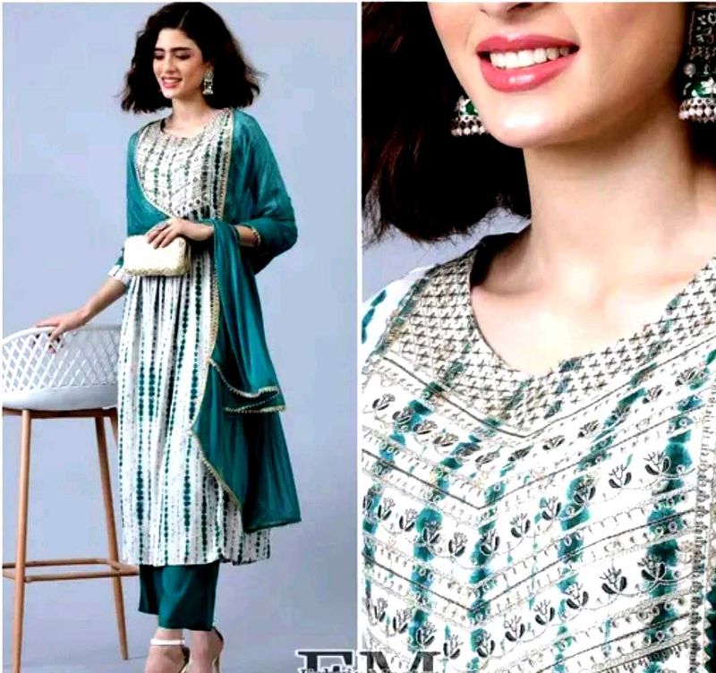 NYRA CUT KURTI SET