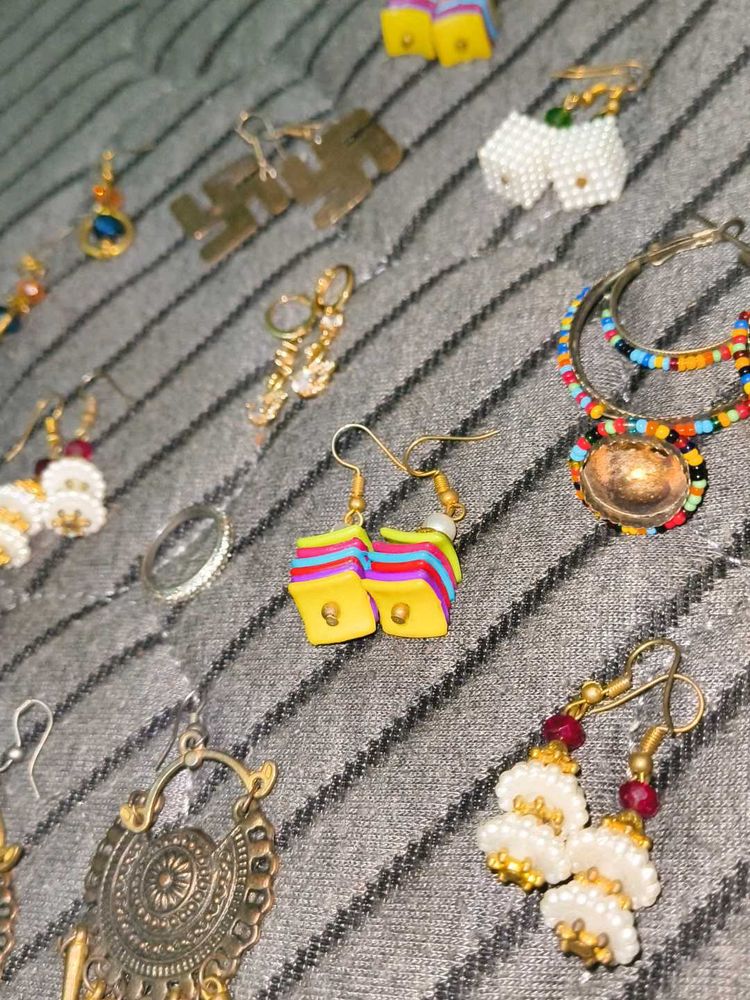Assorted Earring Bundle With Freebies
