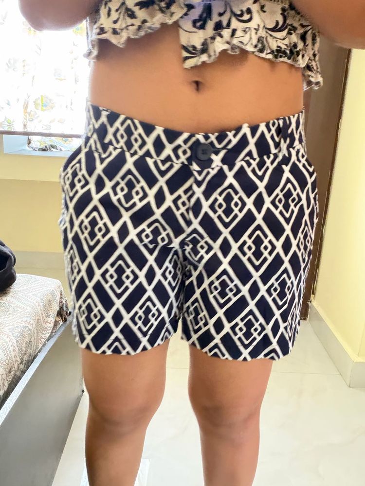Printed Women's Casual Shorts