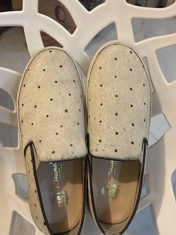 Fortuna Polka Dot Slip-On Sneakers