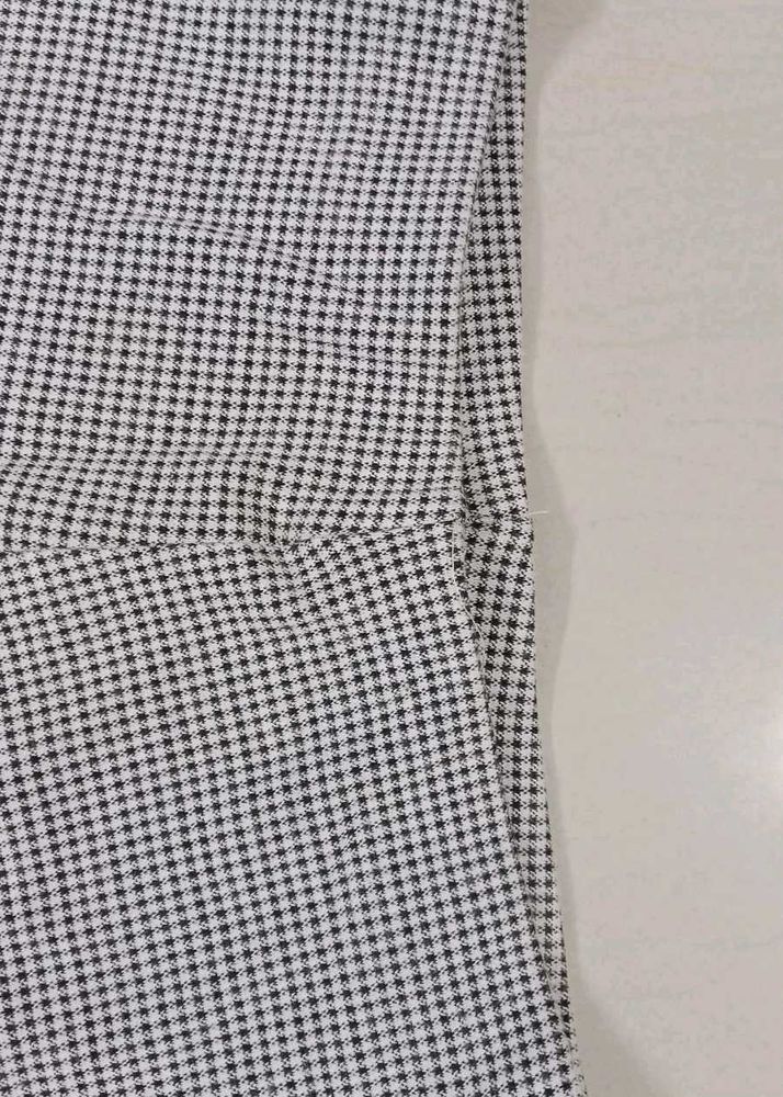 Checked Pants