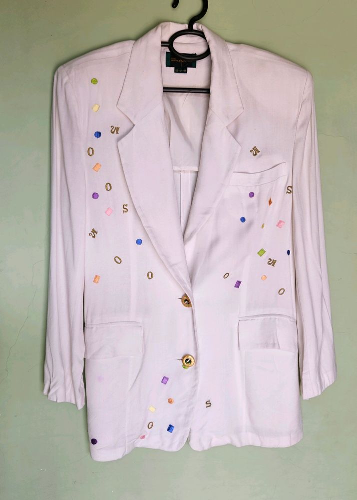 White Blazer