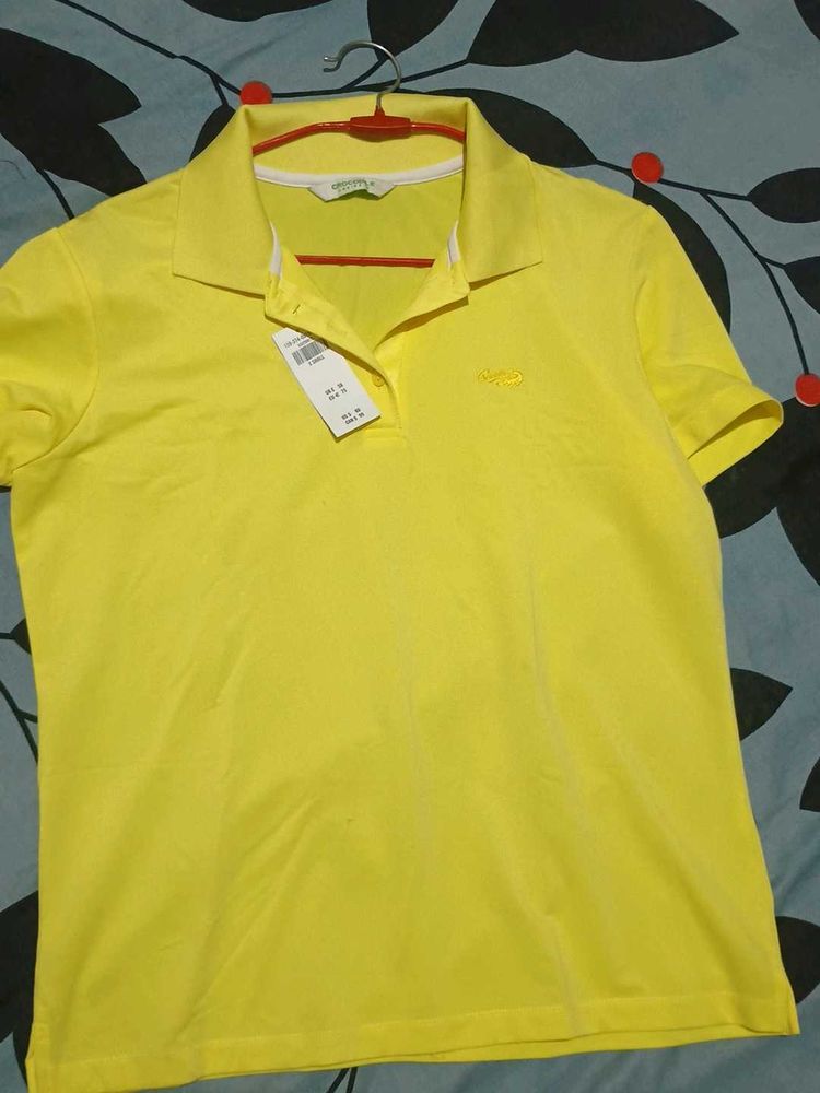 Yellow Trendy Tee