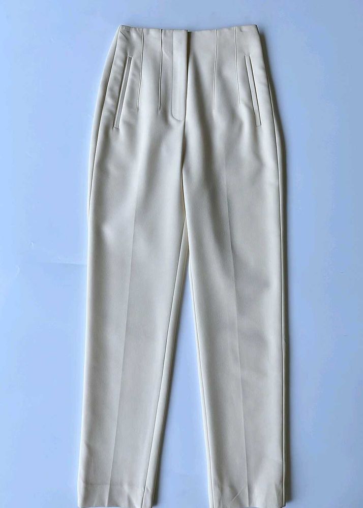 Oyster White ZARA PANTS
