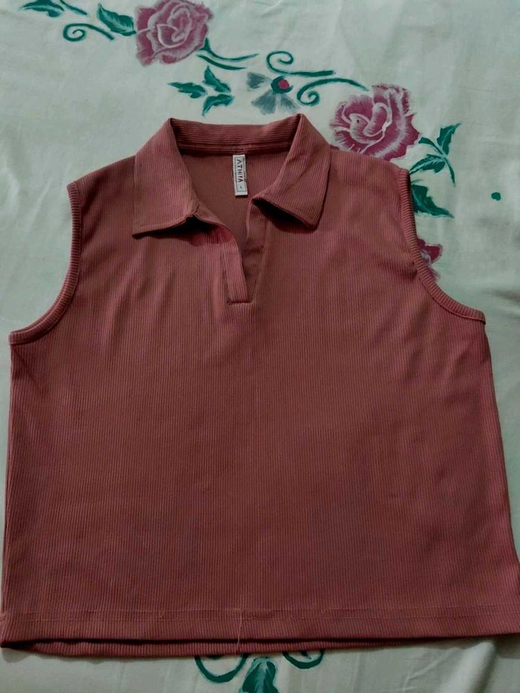 Retro Ribbed Tank Top