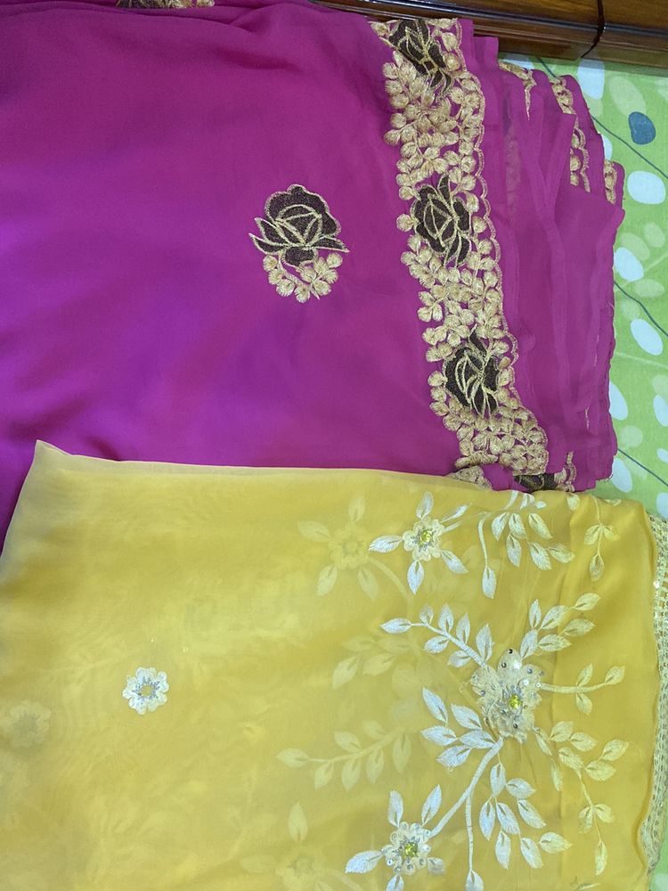 Combo Of Two Heavy Sarees