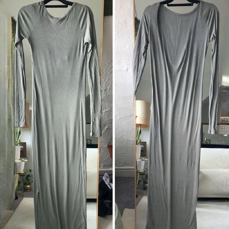 🔻PRICE DROP | Zara Charcoal Knit Midi