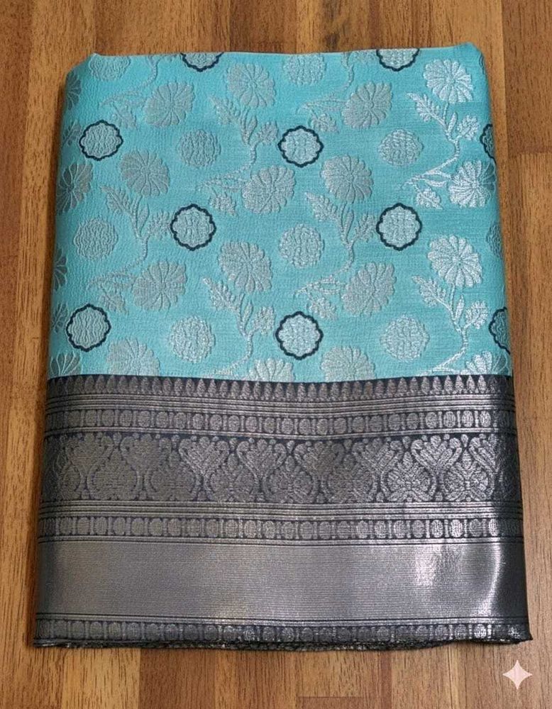 Elegant Turquoise Saree
