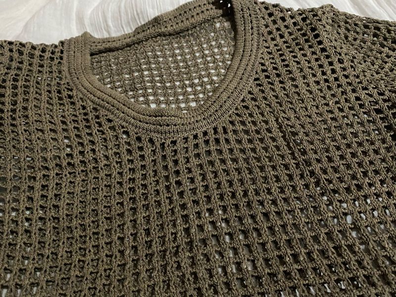 Net Knit T-Shirt