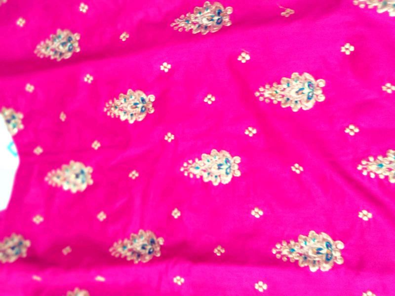 silk suit with saree