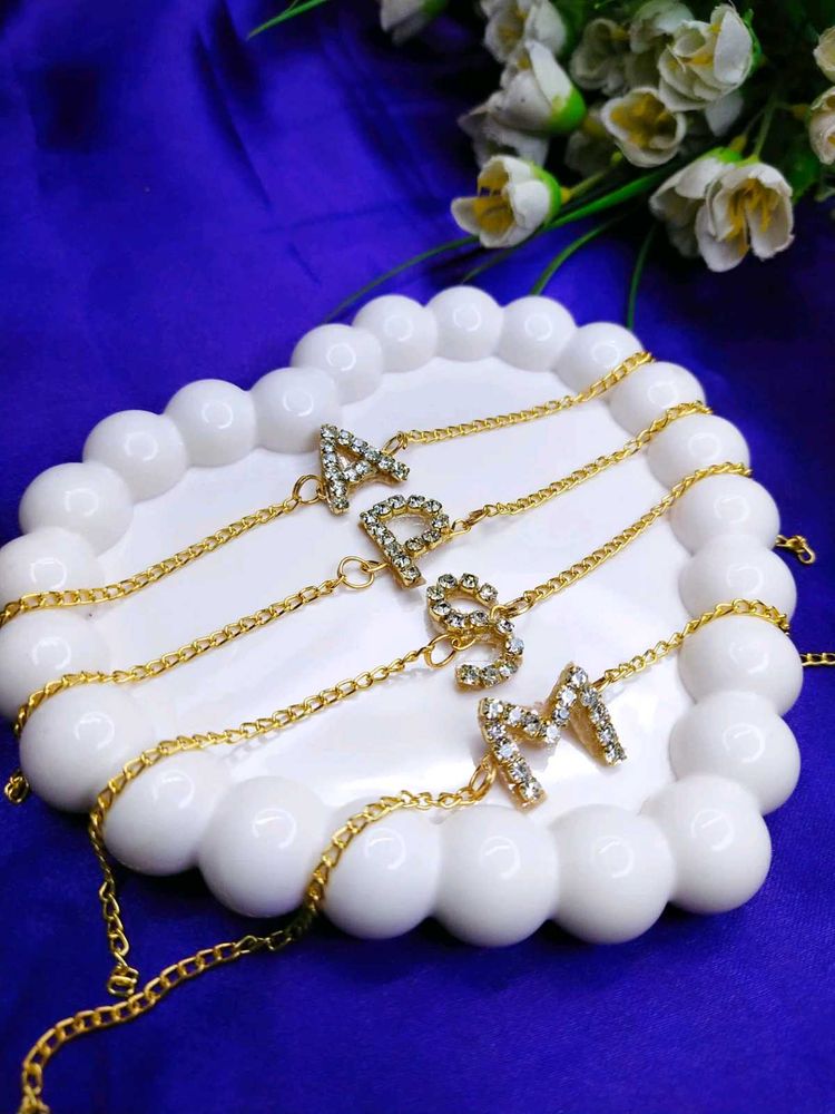 Initial Charm Bracelets