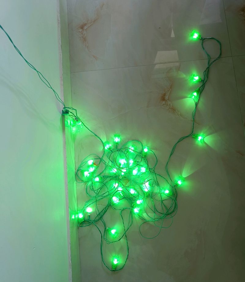 Green Lights For Decoration