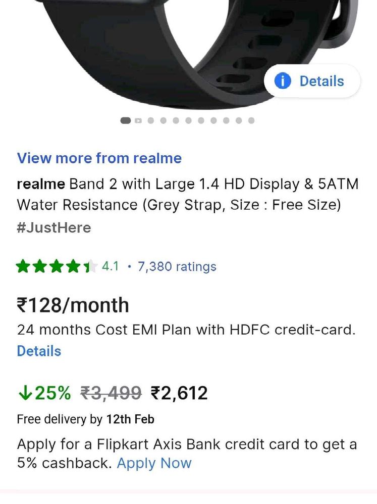 🌈OG REALME BAND 2 MINT CONDITION