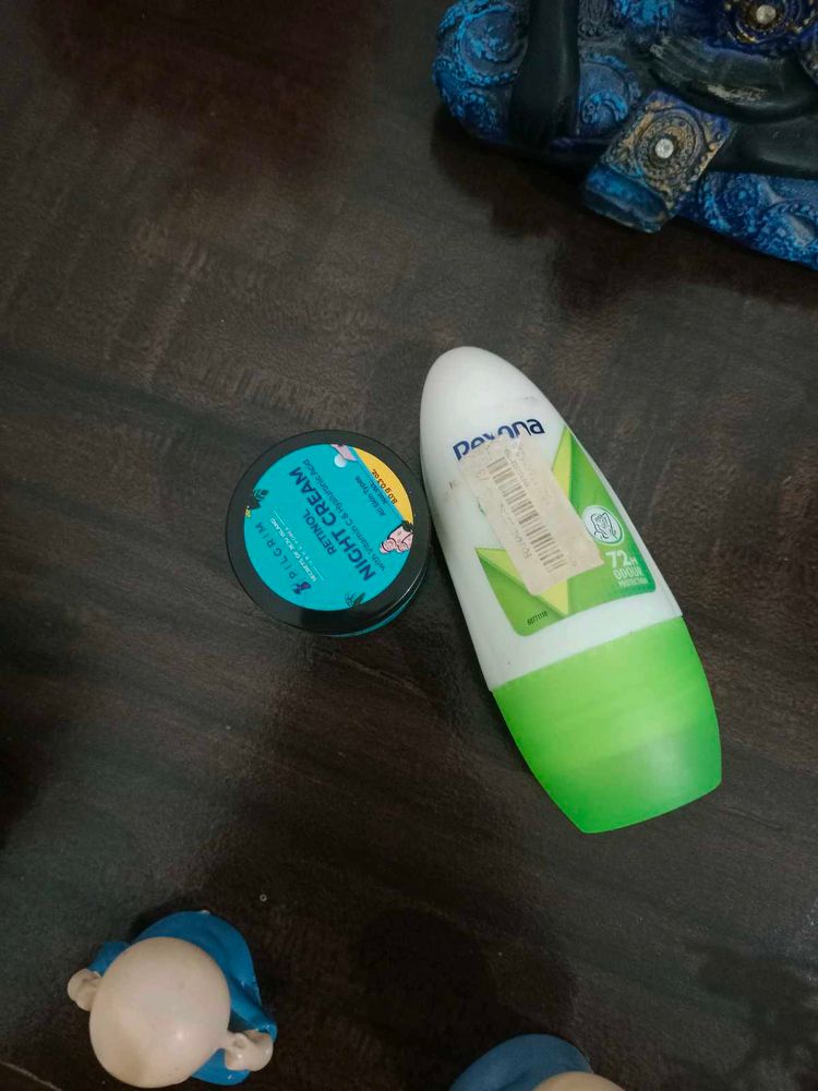 Night Cream &amp; Rexona roll on