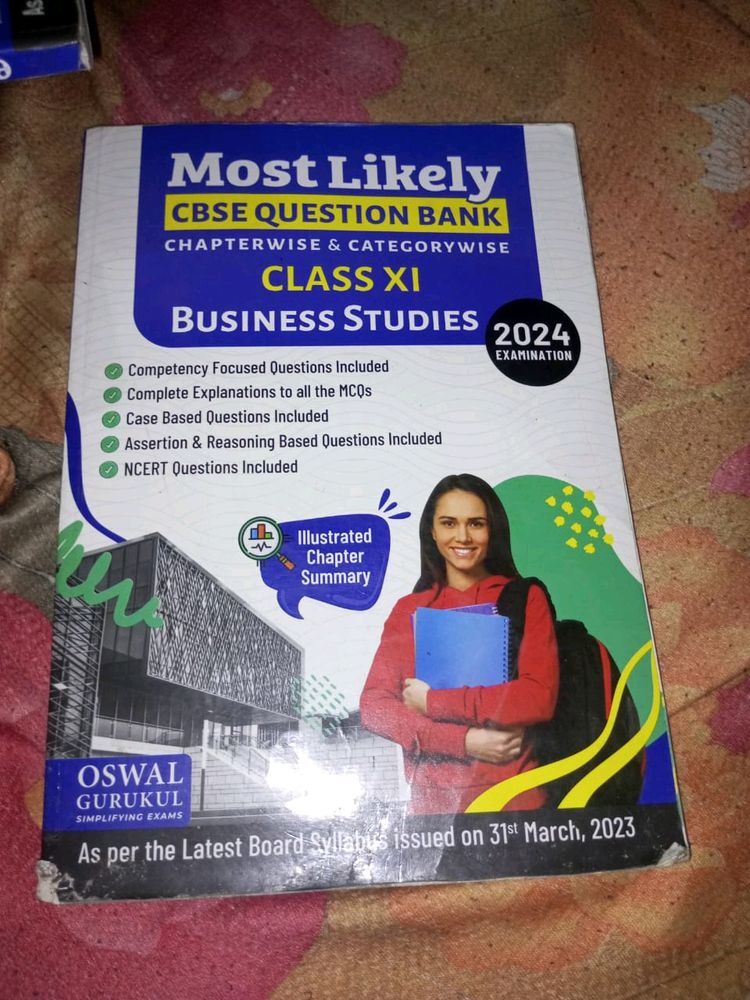 Mostly Likel Business Studies Book For Class 11t