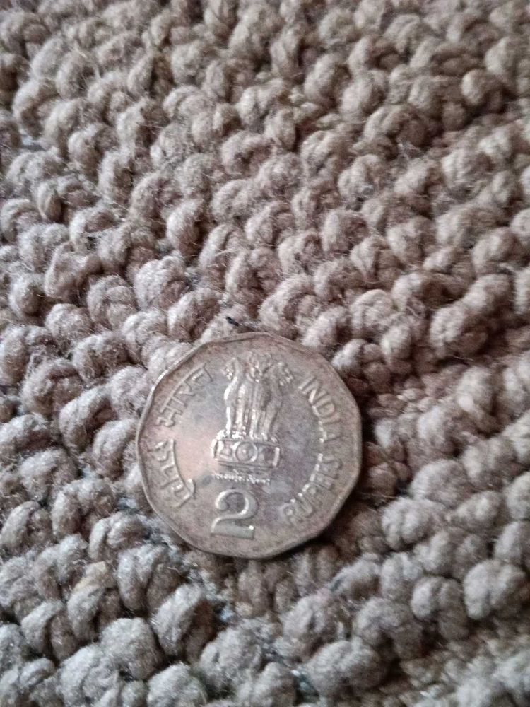 2 Rupees Coin Very Rare