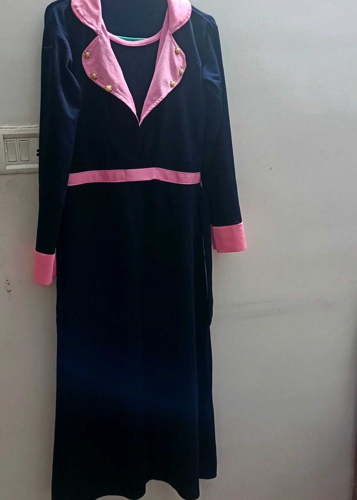 Unique Navy Blue Dress!!