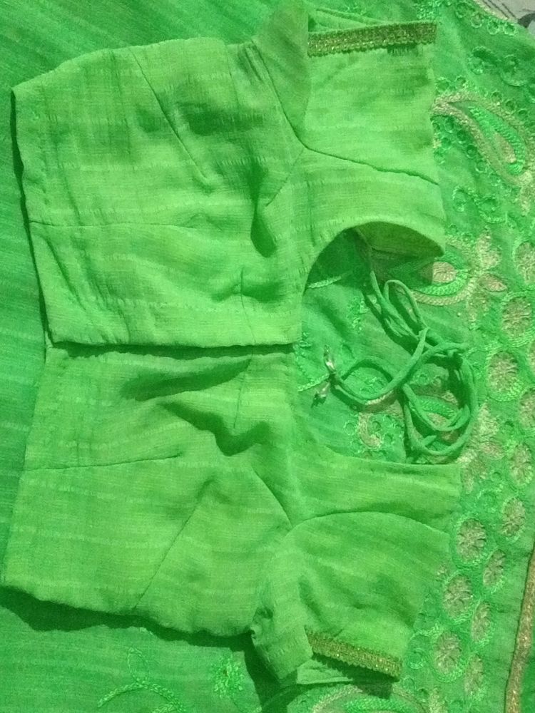Sari With Blouse