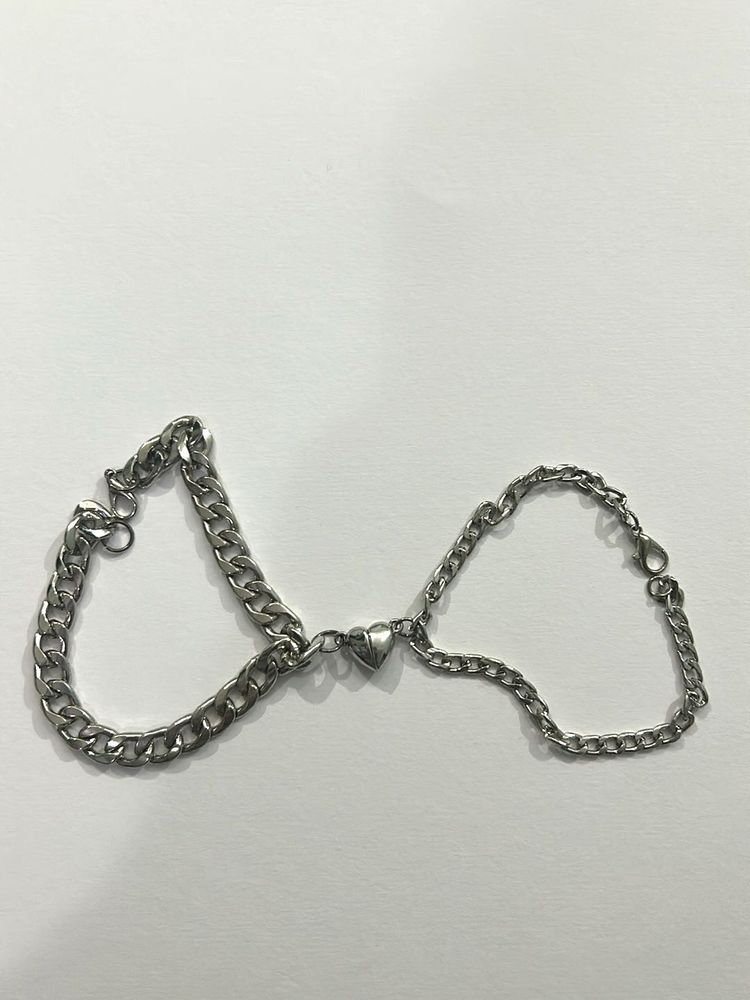 Heart Magnetic Couple Bracelet
