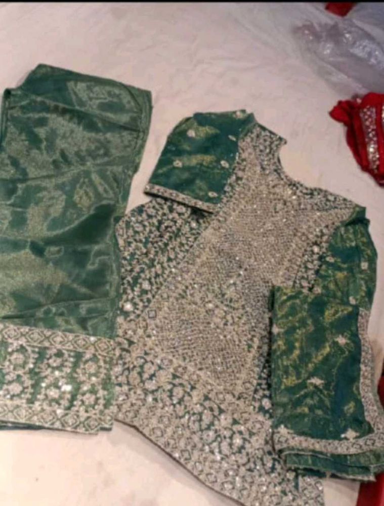 Elegant Green Kurta Set