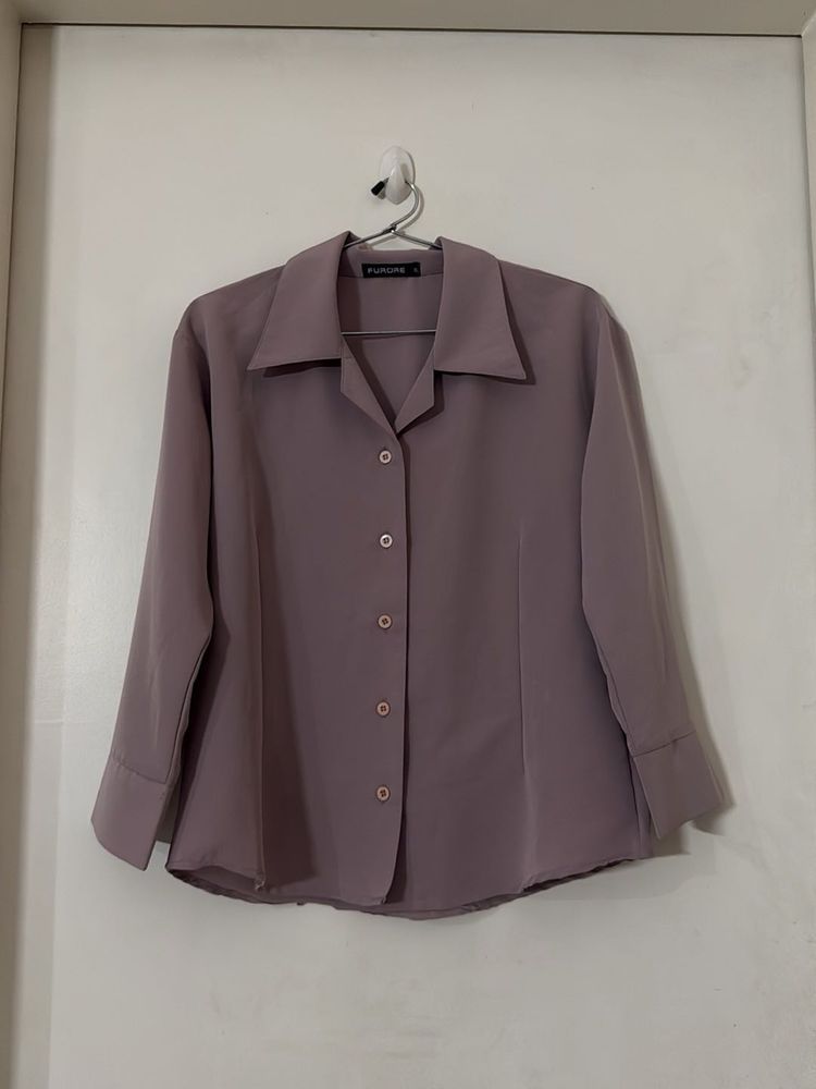 Elegant Mauve Blouse