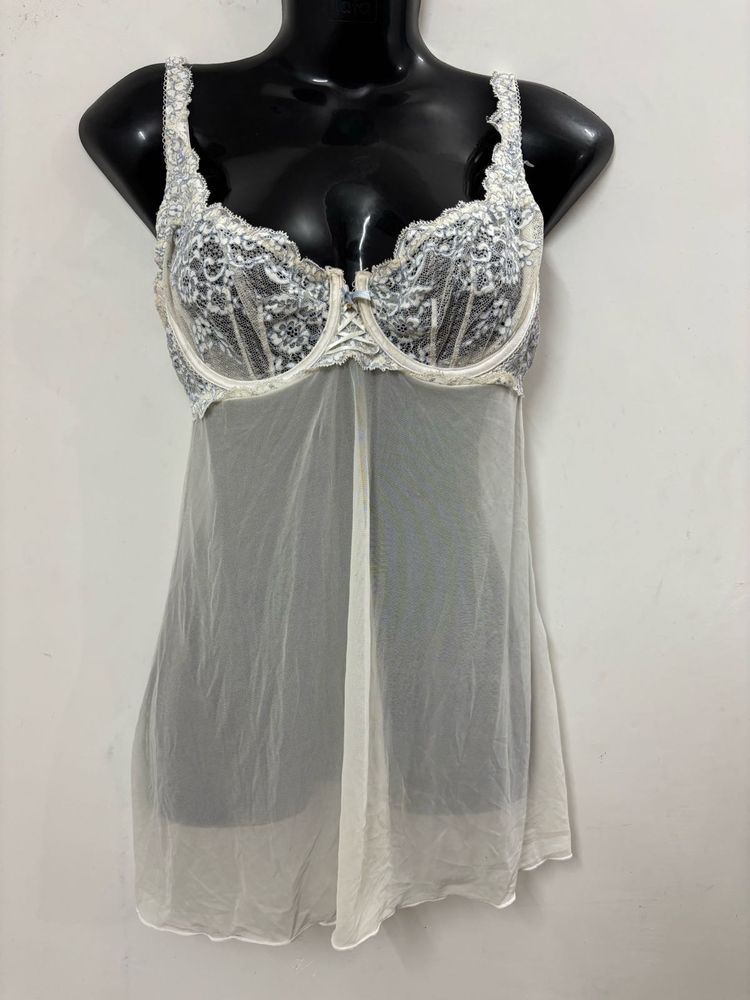 White Corset Style Slip
