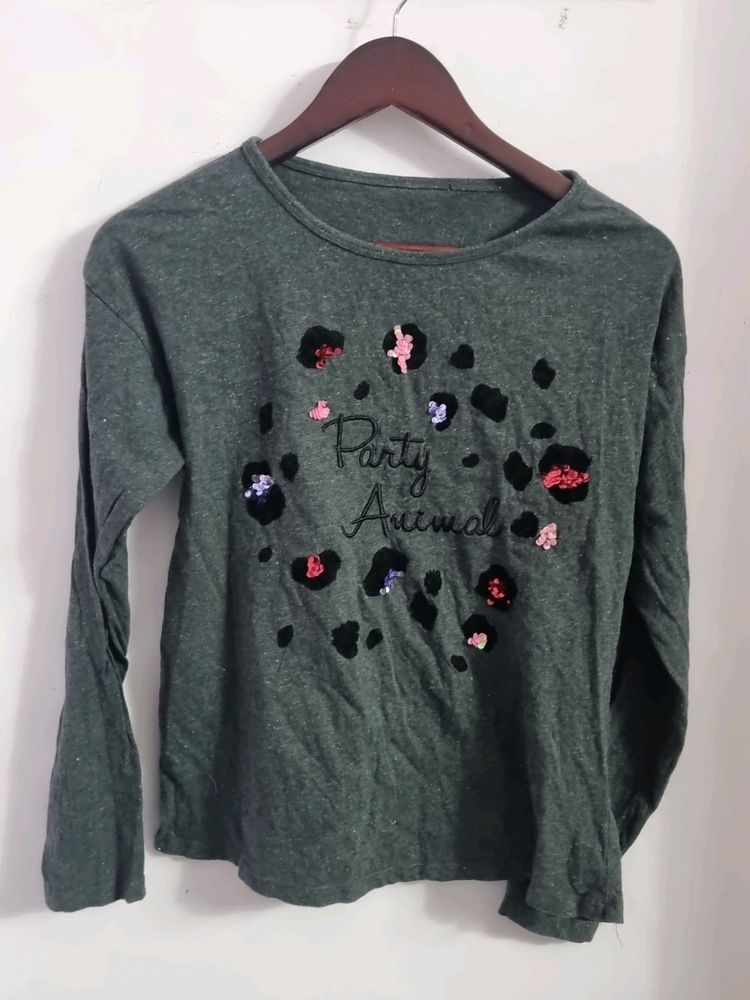 Tshirt For Women Grey