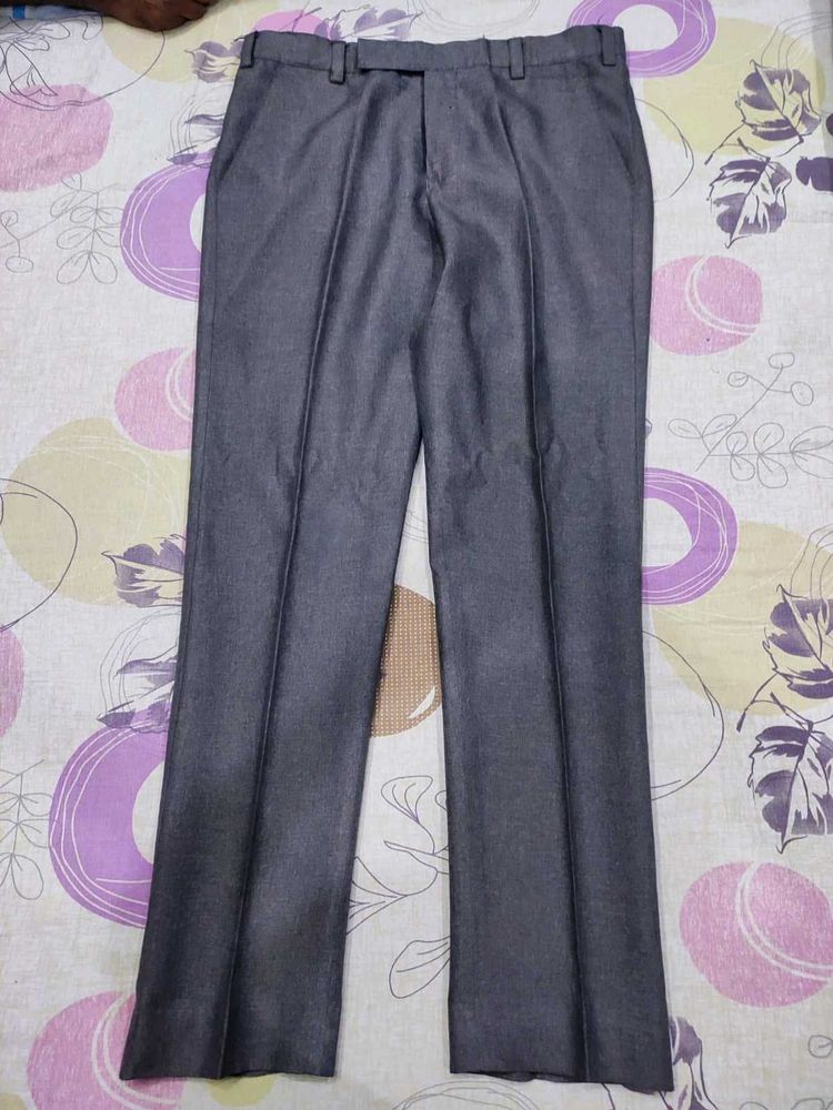 Gray Formal Trousers
