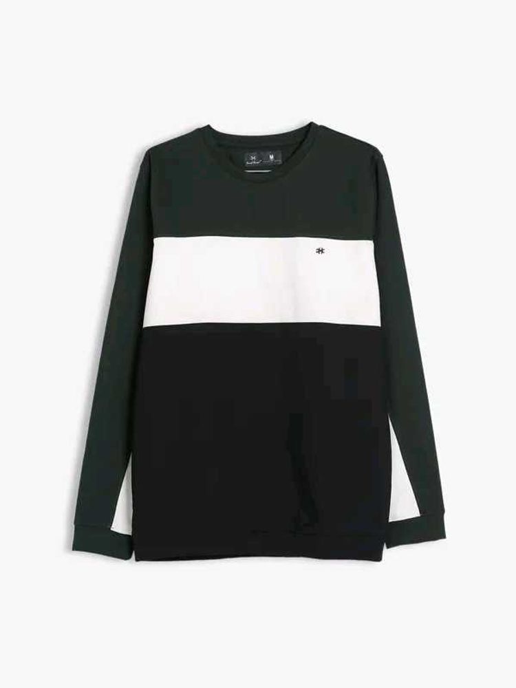 Color Block Crew Neck T-Shirt