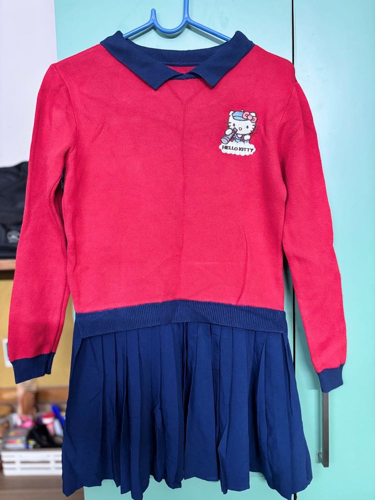 Hello Kitty Pleated Dress