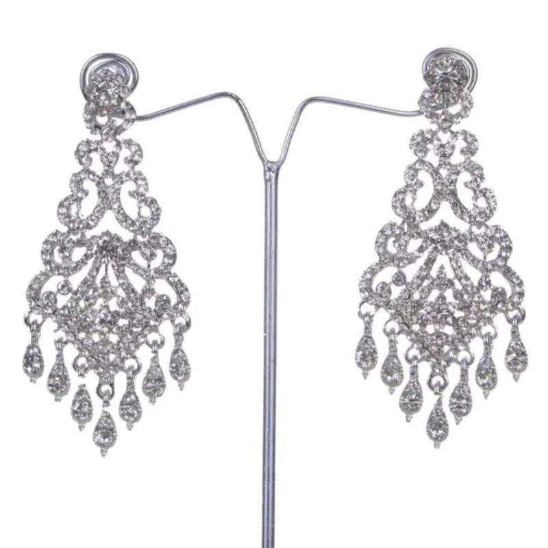 Elegant Silver Dangle Earrings