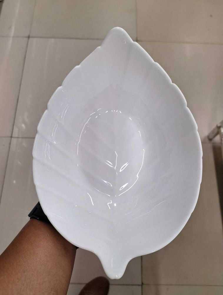 Opal Leaf Bowl 2pc