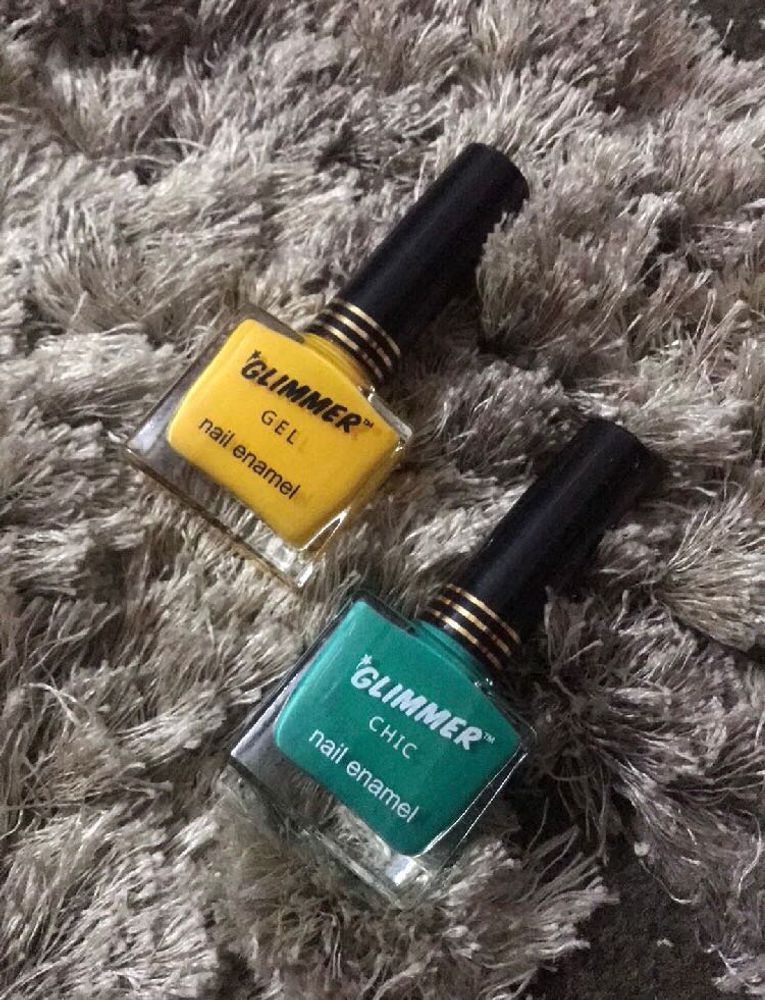 Glimmer Nail Paint Combo Of 6