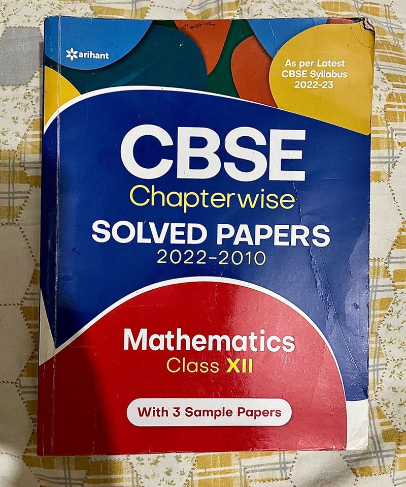 Mathematics Class 12 CBSE Solved Papers Arihant