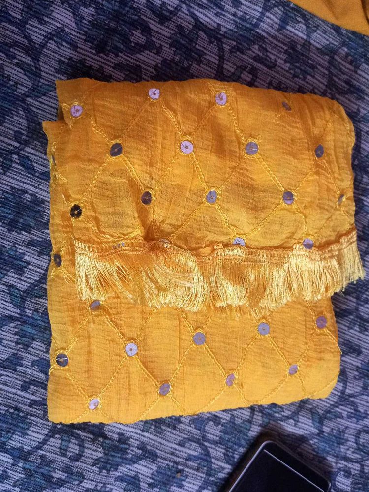 Tilki Work Dupatta ,Dress And Trouser In Lmt Rate