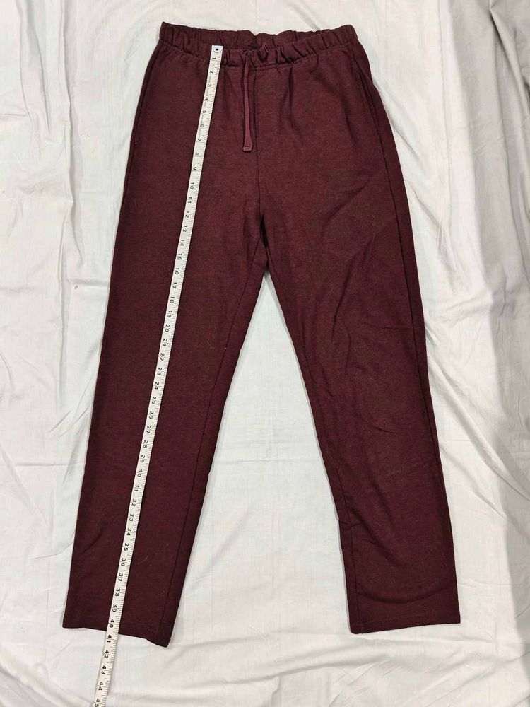 Burgundy Pajamas