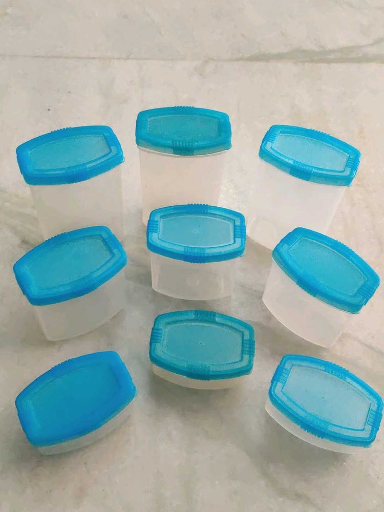 🆕 Blue Storage Containers