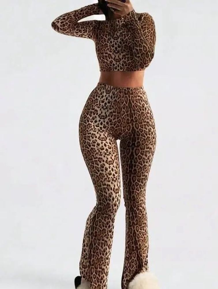 Leopard Print Co-ord Set