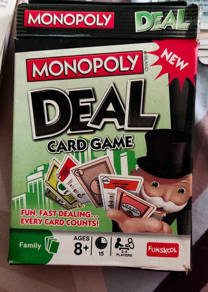 MONOPOLY DEAL Game Cards