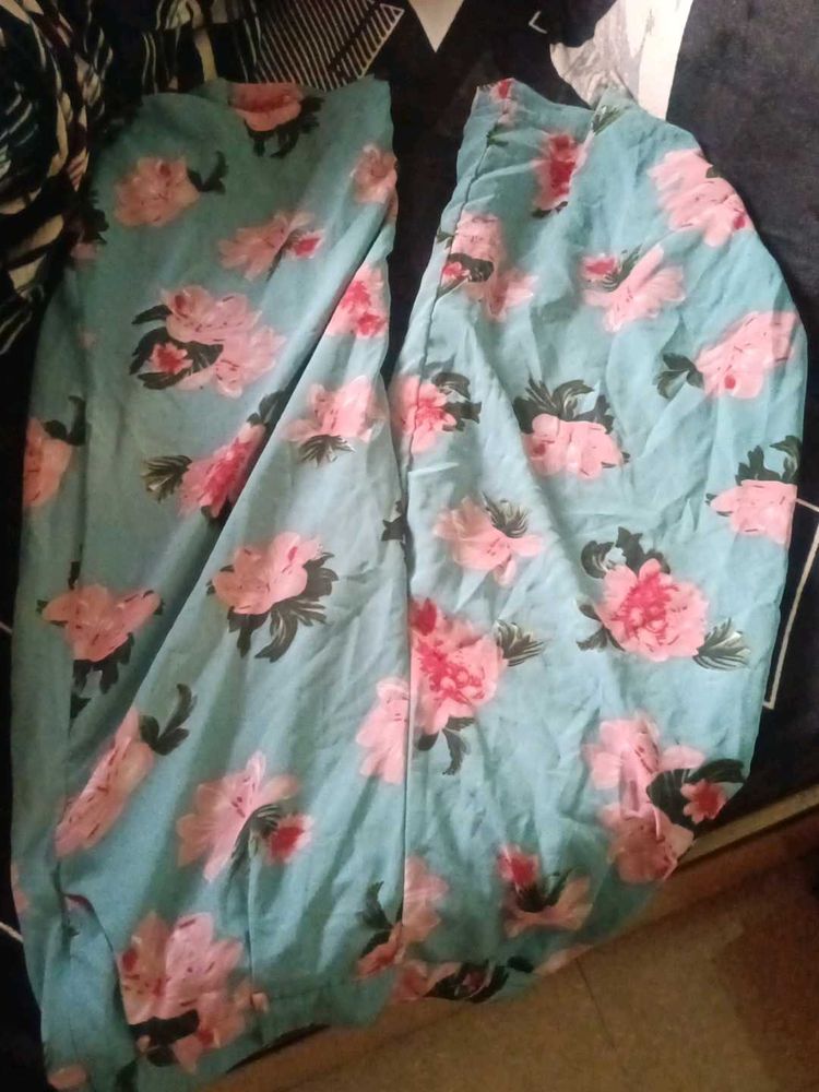 Floral Print Women's Trousers