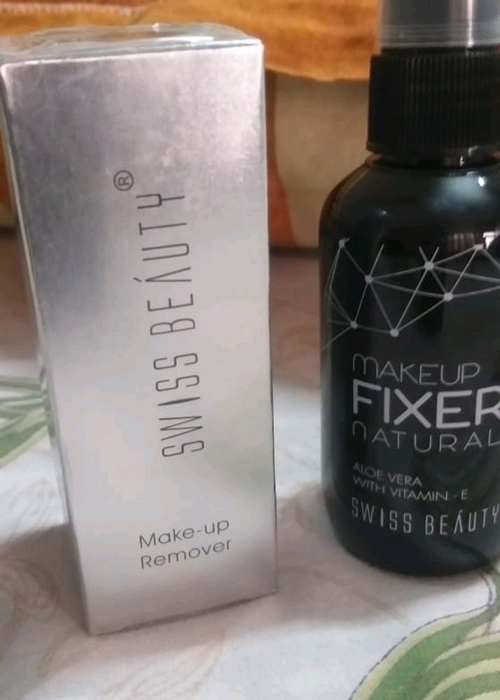 Makeup Remover + Makeupfixer